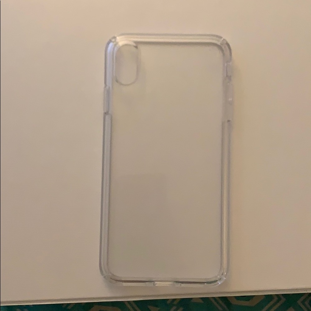 Speck iPhone X max clear case